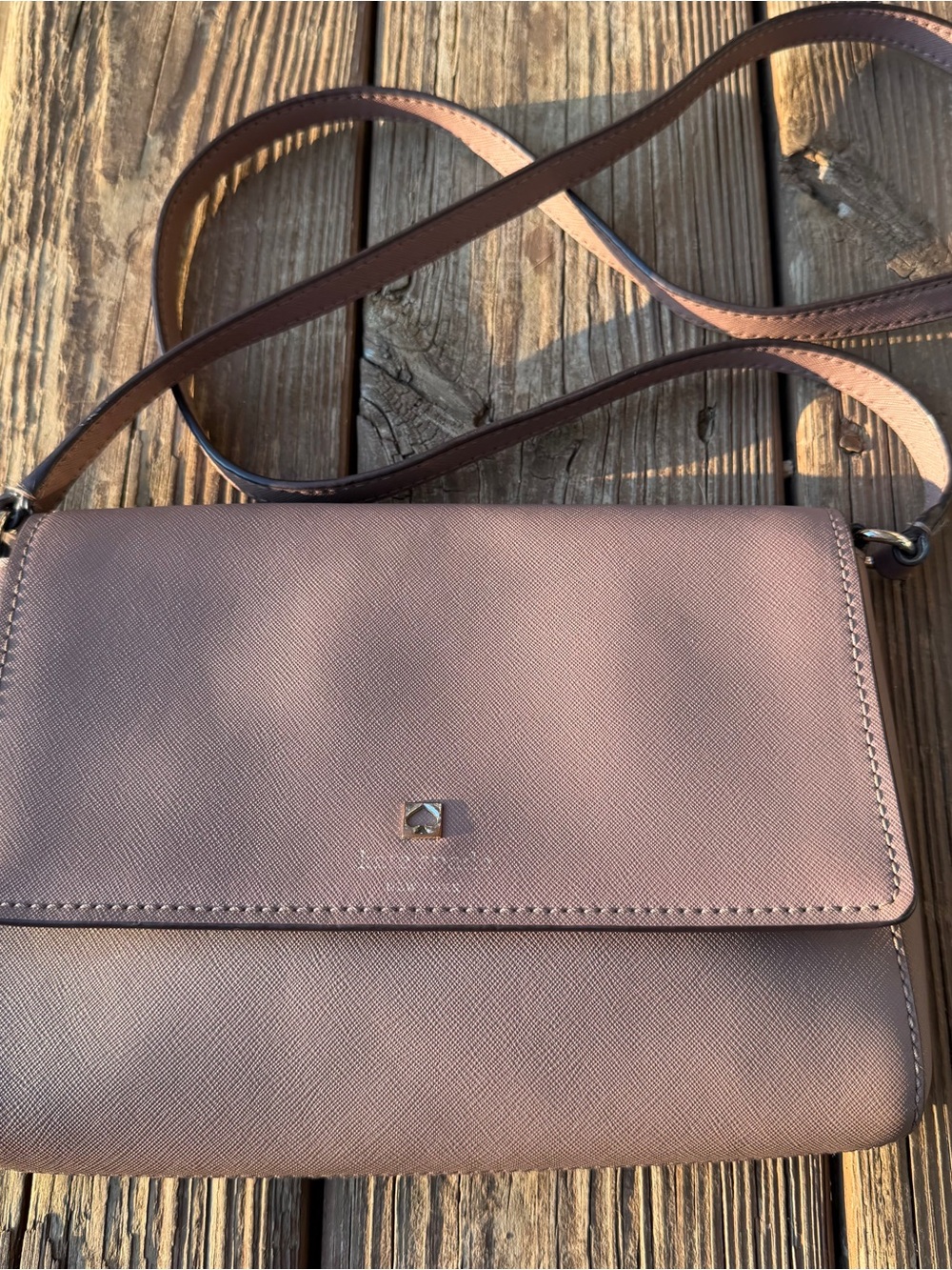 Kate Spade New York Saffiano Leather Cove Street Doby Crossbody